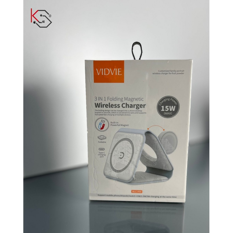 VIDVIE 3 in 1 Wireless Charger