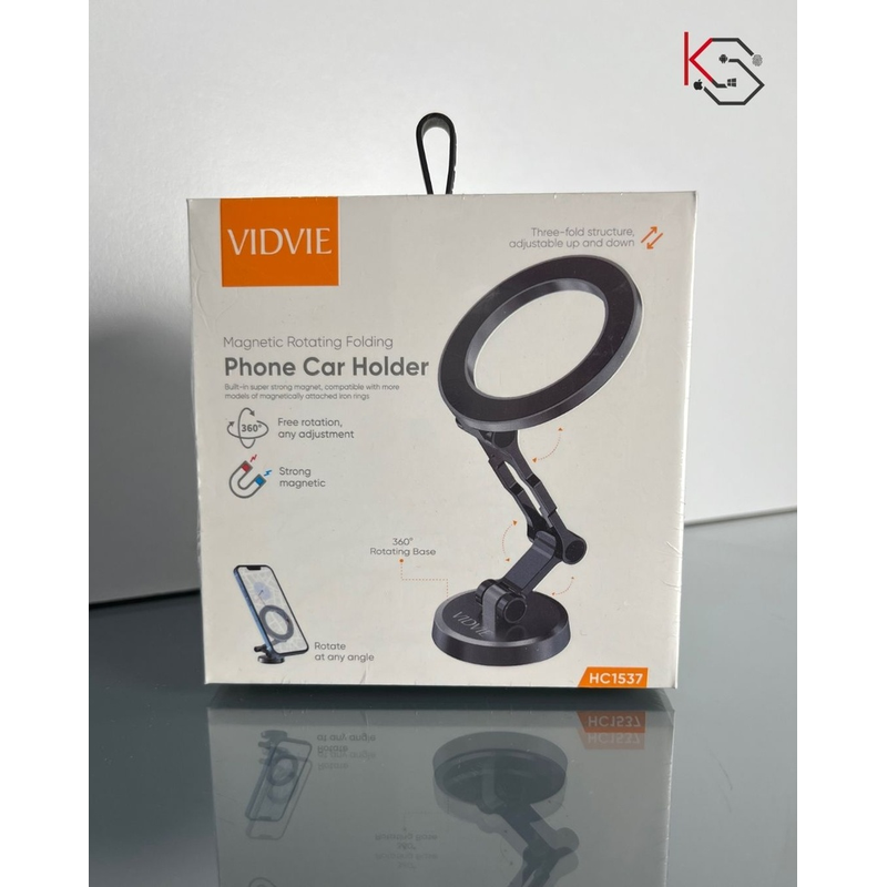 VIDVIE Magnetic Rotating Folding  Phone Car Holder