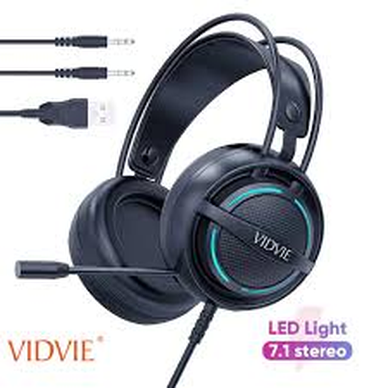 VIDVIE Wired Gaming Headphones