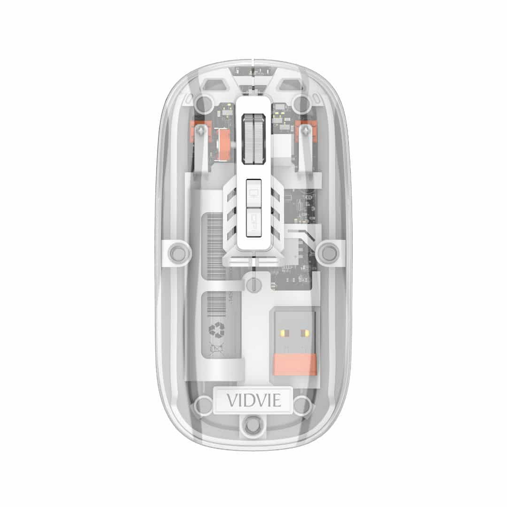 VIDVIE Transparent Wireless Mouse