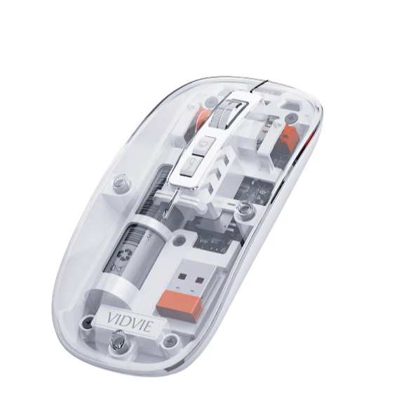 VIDVIE Transparent Wireless Mouse