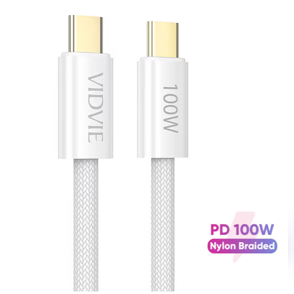 VIDVIE Braided Wire Type-C to Type-C