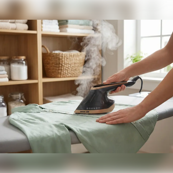 Green Lion 2 in 1 STEAM IRON Garment Steamer - BX300