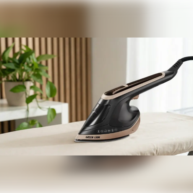 Green Lion 2 in 1 STEAM IRON Garment Steamer - BX300