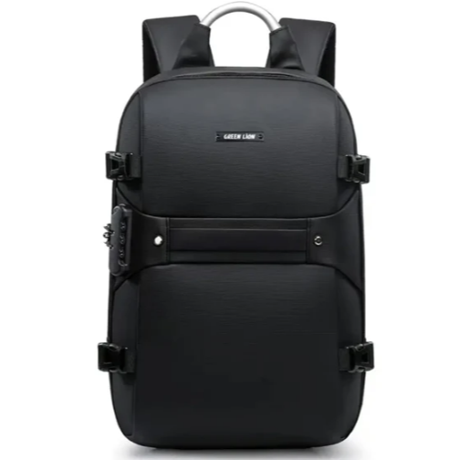 Green Lion Liberty Backpack - Black
