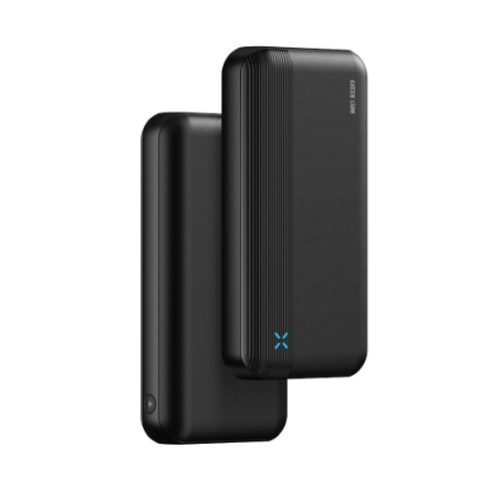 Green Lion Milos 20000mAh Powerbank - Black