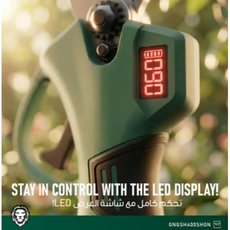 Green Lion GSH-400 Electric Pruning Shears Tool - Green