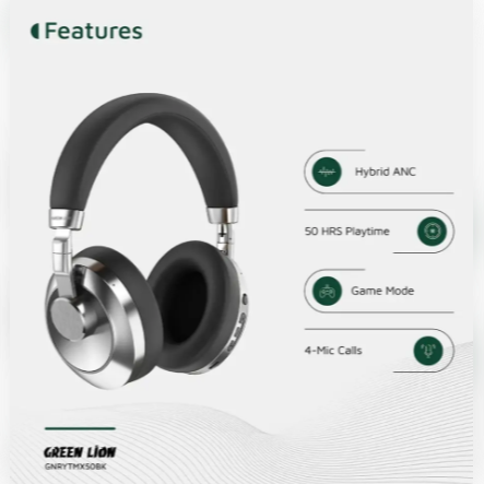 Green Lion Rhythm X50 ANC Wireless Headphone