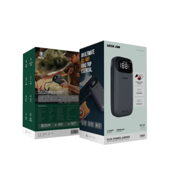 Green Lion Flex Power Jumper and Power Bank 10000mAh