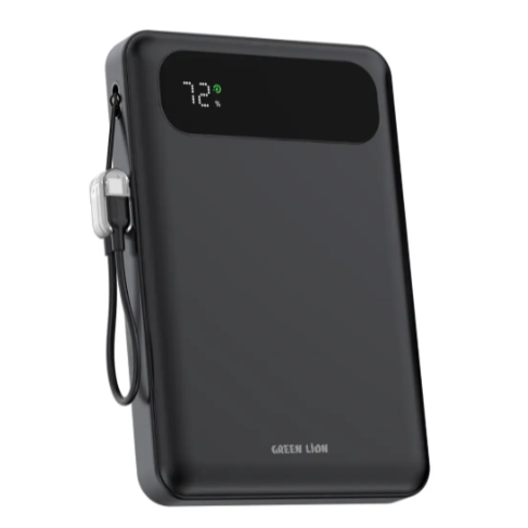 Green Lion Toledo 10000mAh Power Bank PD 20W - Black