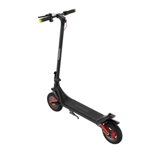 Porodo Lifestyle Drif Foldable Electric Scooter with Impact-Resistant Wheels - Black