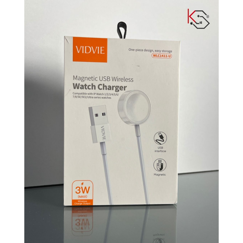 VIDVIE Magnetic USB Wireless Watch Charger
