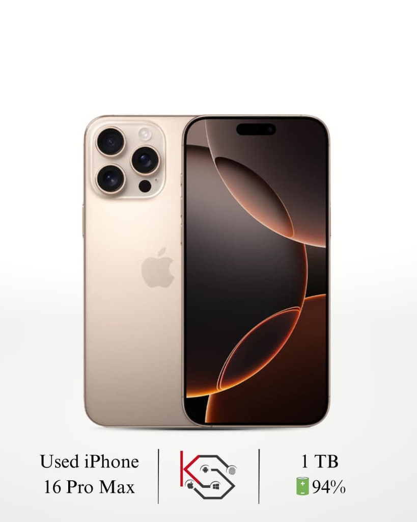 Used iPhone 16 Pro Max